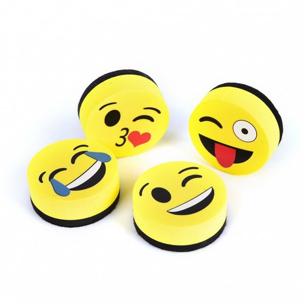 OfficeCity Smiley 4db-os mgnestbla trl szett