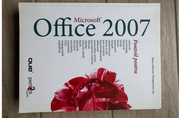 Office 2007 Pontrl pontra knyv