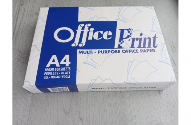 Office Print A4 msolpapr nyomtatpapr 500 lap elad Szeged