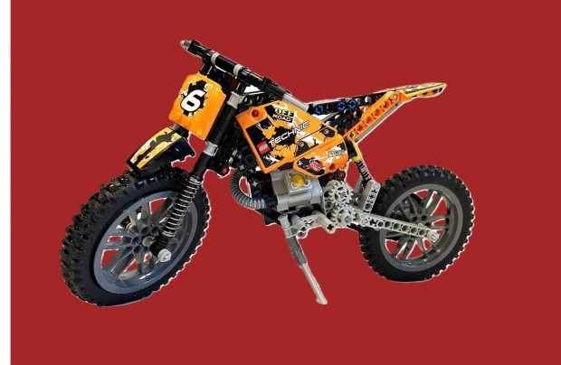 Offroad Motocross motor LEGO Technic Akcis Karcsonyi ajndk