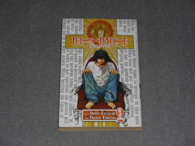 Ohba Tsugumi Death Note A halllista 2. ktet - Tallkozs Manga