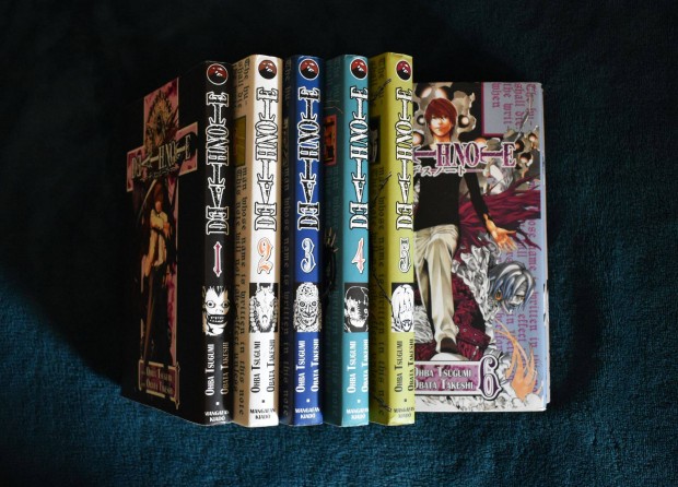 Ohba Tsugumi: Death Note 1-7 magyar, jszer