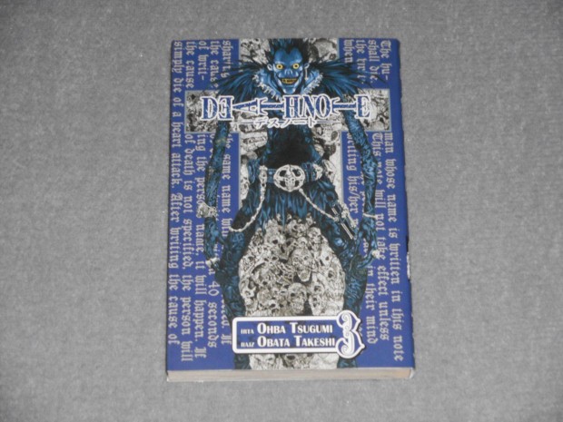 Ohba Tsugumi - Death Note A halllista 3. ktet - Patthelyzet Manga