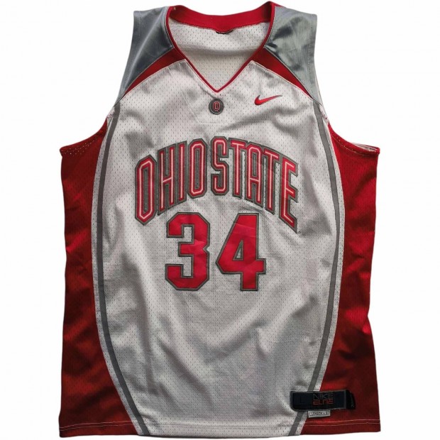 Ohio State #34 Nike NCAA kosrlabda mez L-es