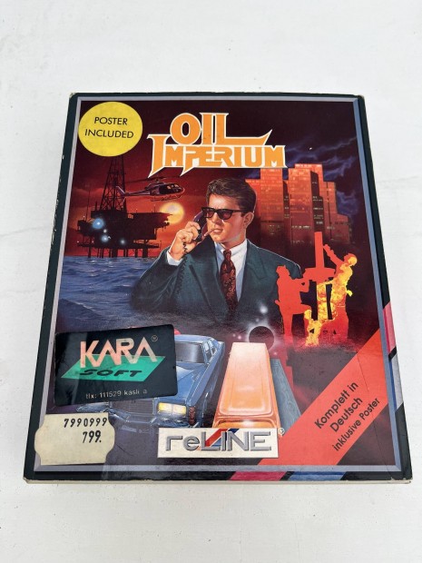 Oil Imperium eredeti Amiga jtk dobozban