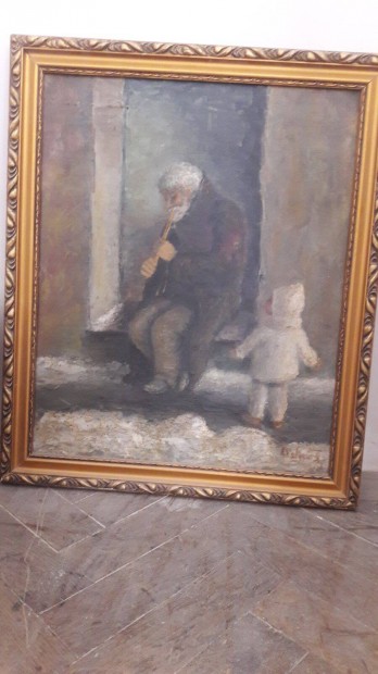 Ojajvászon olaj vászon festmény