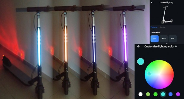 Okai Neon Lite garancilis elektromos roller, jszer llapotban