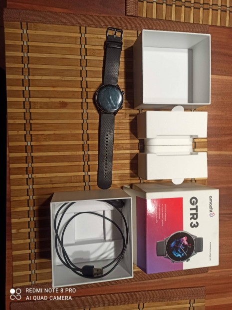 Okosra Amazfit GT3 hasznlt elad.