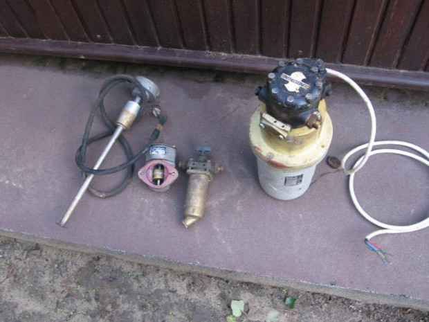 Olaj szivatty motorral, + egy ,j tartozkokkal, Sundstrand gyrtmny