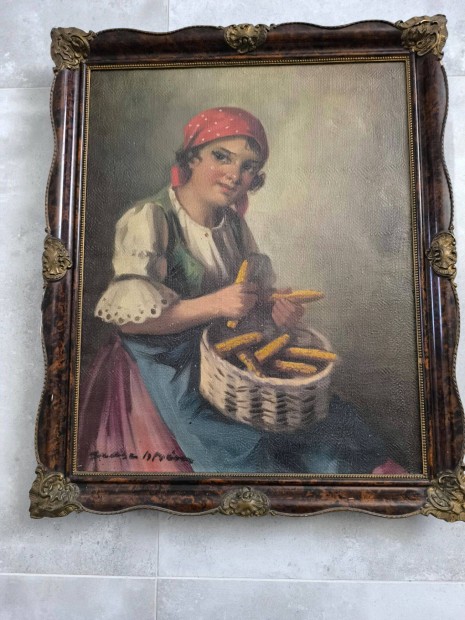 Olaj vászon festmény