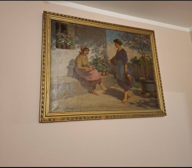 Olaj vszon festmny Tordai Szkely 60x80cm