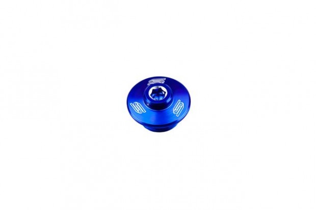 Olajbetöltő kupak aluminium KXF 250 / 450 kék