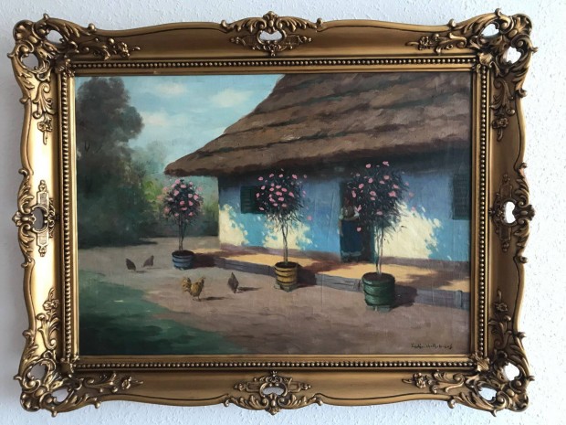Olajfestmény- Vasvári Wertheimer