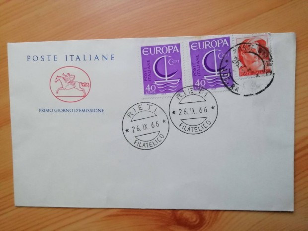 Olasz 1966-os FDC