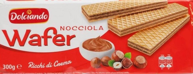 Olasz Dolciando Wafer Mogyors 300g