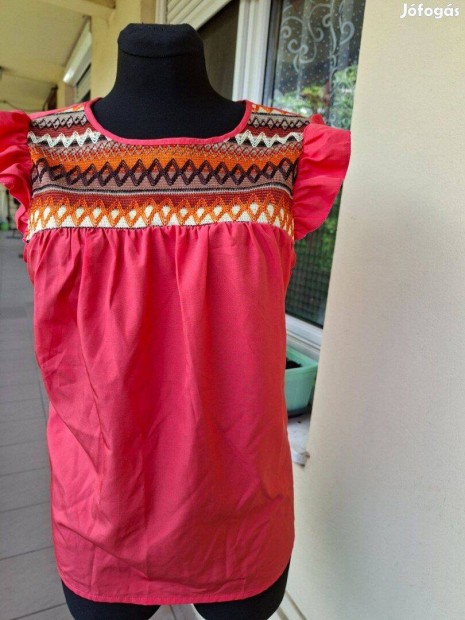 Olasz M/L magenta szin nyri ni fels