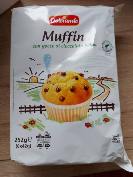 Olasz Muffin Cupcake 6 db/ csomag