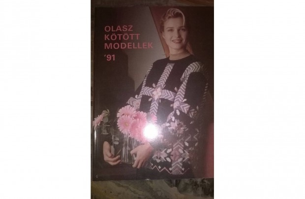 Olasz kötött modellek '91 divatmagazin, magazin, újság