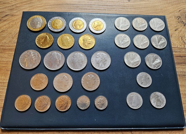 Olaszorsz�g l�ra 1952-1998 �rme csomag lot (30db �rme)