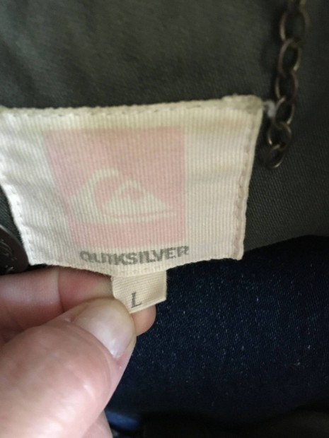 Olcsó, hibátlan Quicksilver L-es parka kabát