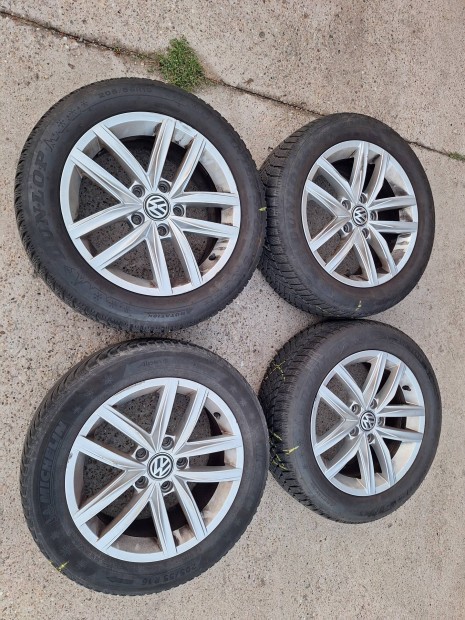 Olcsn Gyri VW Golf 5*112 R16 alufelni Tli gumikkal elad 