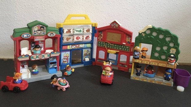 Olcsn - risi kinyithat, matathat Fisher Price Little People vros