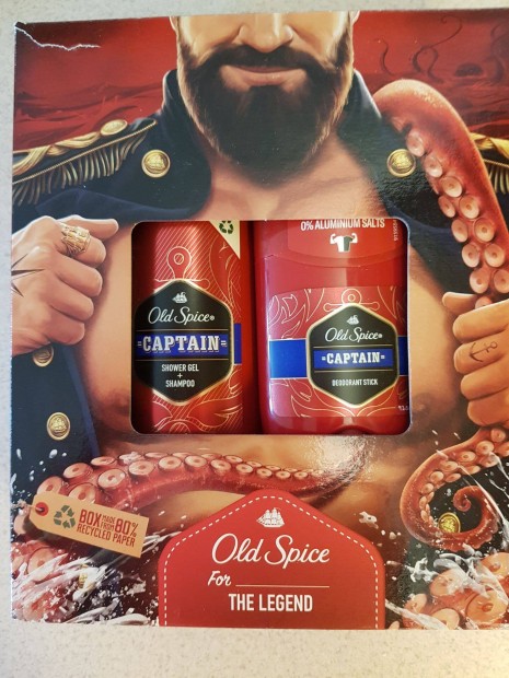 Old Spice frfi dezodor s tusfrd dszdobozban