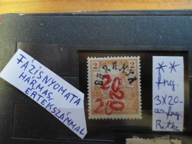 Old, rare, defective stamp for sale.2500 Eur