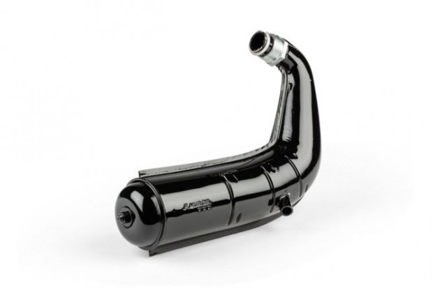 Oldalkivezet�s� kipufog�, OEM min�s�g, fekete, MBK 40 / 50 / 88 / 89