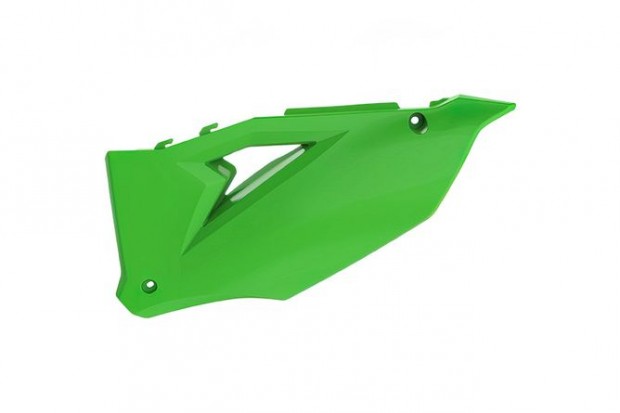 Oldalsó panelek Polisport zöld Kawasaki KX 450