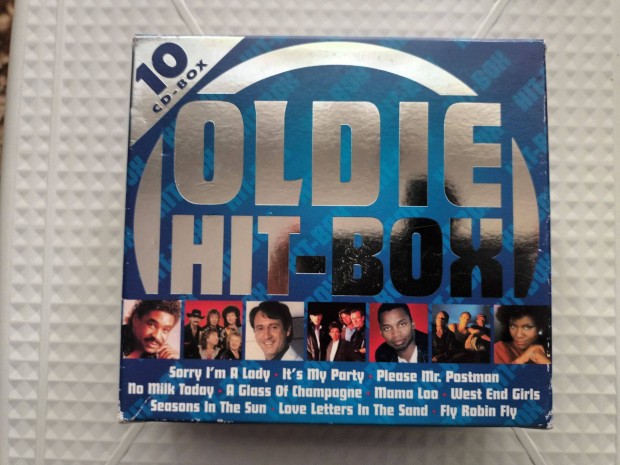 Oldie HIT Box 10 DB CD jszer