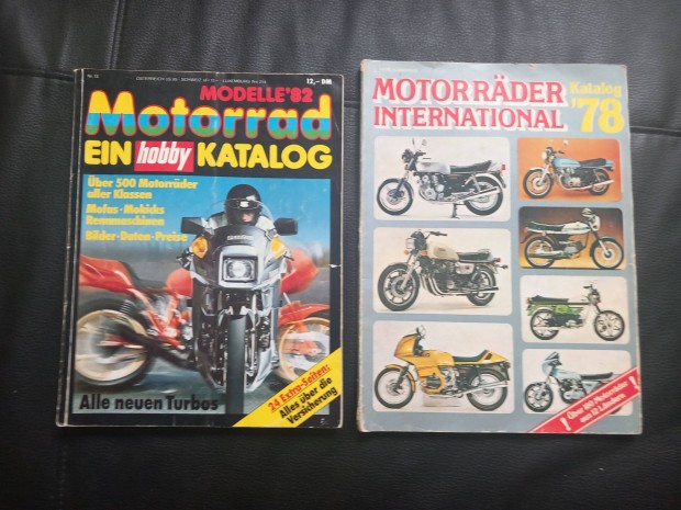 Oldtimer motorkerékpár katalógusok