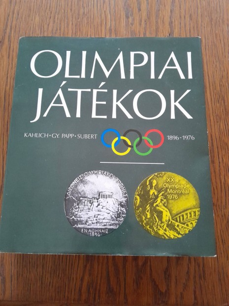 Olimpiai jtkok 1896-1976 cm knyv