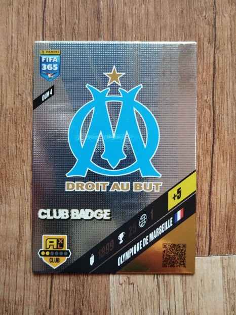 Olimpique Marseille FIFA 365 2024 Club Badge Cmer Logo focis krtya