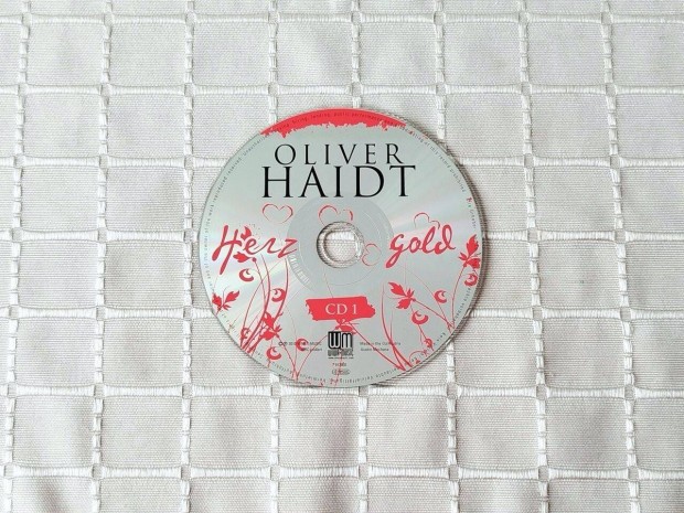 Oliver Haidt - Herzgold dupla CD 1-es lemez (2010)