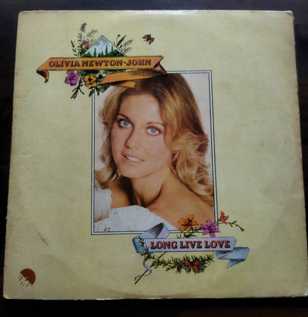 Olivia Newton-John Long Live Love cm ritka bakelit lemez 