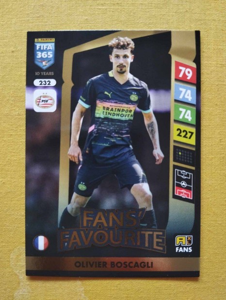 Olivier Boscagli (PSV) FIFA 365 2025 Fans Favourite focis krtya