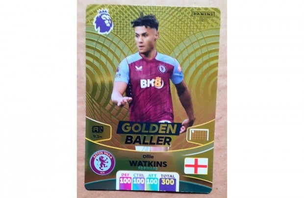 Olle Watkins Aston Villa Golden Baller focis krtya PL 2024