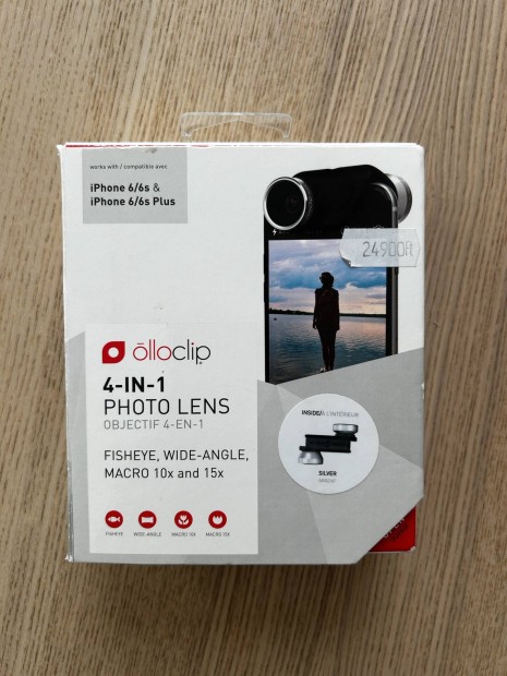 Olloclip 4 in 1 photo lens objektvek iphone 6/6s s Plus
