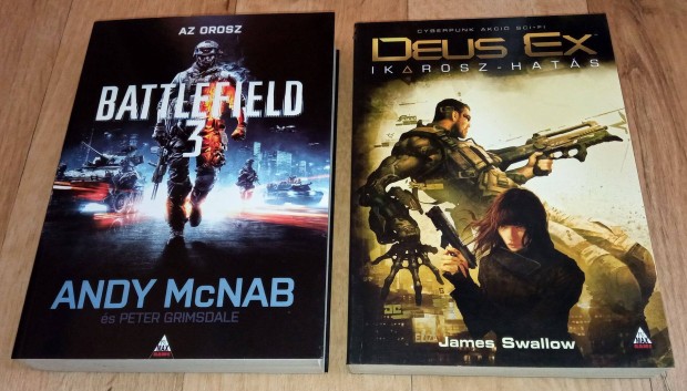 Olvasatlan Deus Ex s Battlefield knyvek