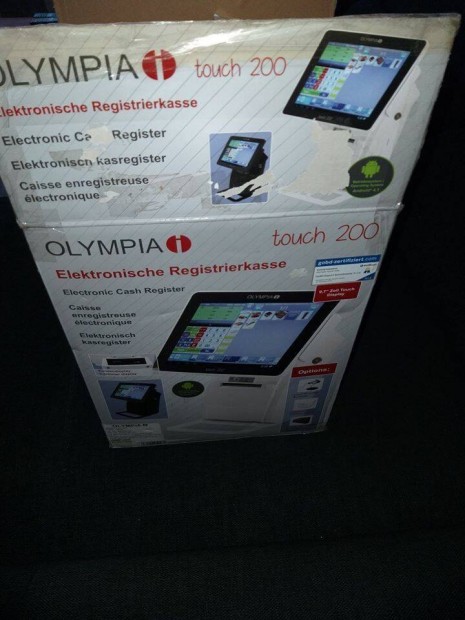 Olympia Touch 200 rintkpernys kassza rendszer ttermek s boltok s
