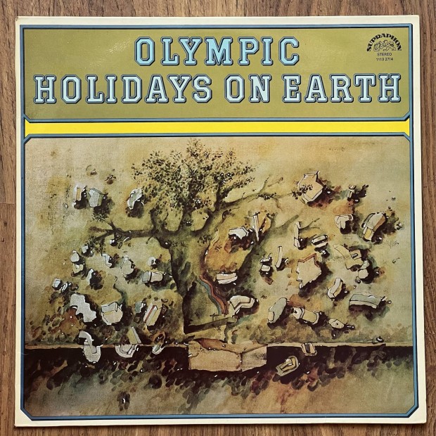 Olympic - Holidays on Earth (1980) bakelit lemez