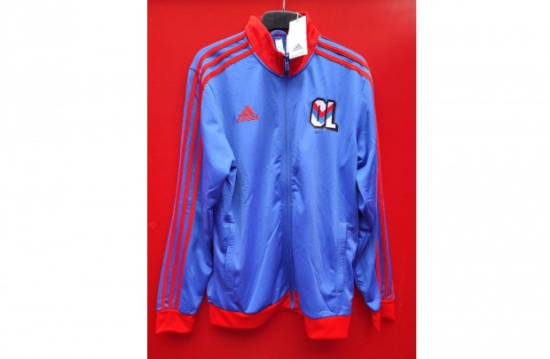 Olympique Lyon eredeti adidas kk cipzras fels (M)