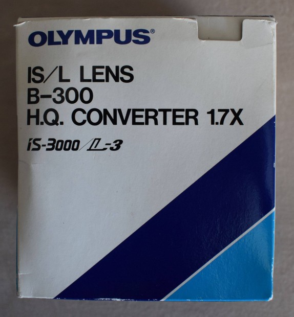 Olympus Is/L B-300 HQ converter 1.7x