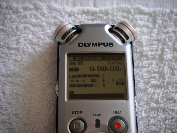 Olympus LS-11E digitlis hangrgzt MP3 lejtsz