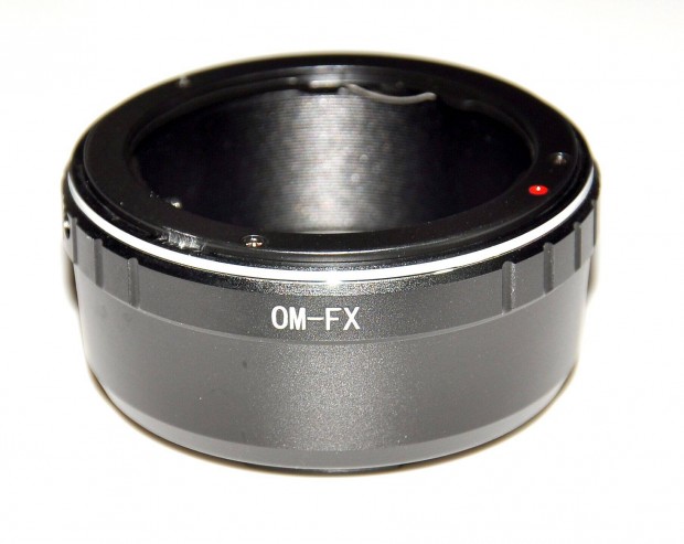 Olympus OM Fuji FX adapter