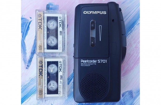 Olympus S701 Microcassette Recorder Diktafon Walkman Kazetts MAGN