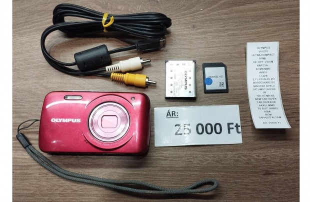 Olympus VH-210 ultra kompakt fnykpezgp! 14 MP, mkd!