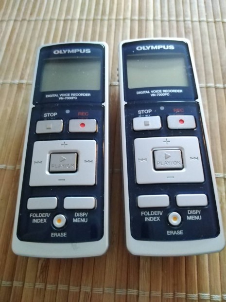 Olympus VN-7000PC diktafon 2db