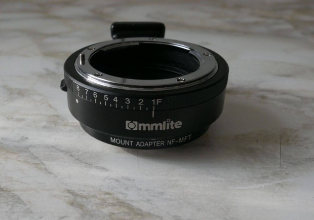 Olympus / Panasonic gpre Nikon obijektv adapter Commlite NF-MFT